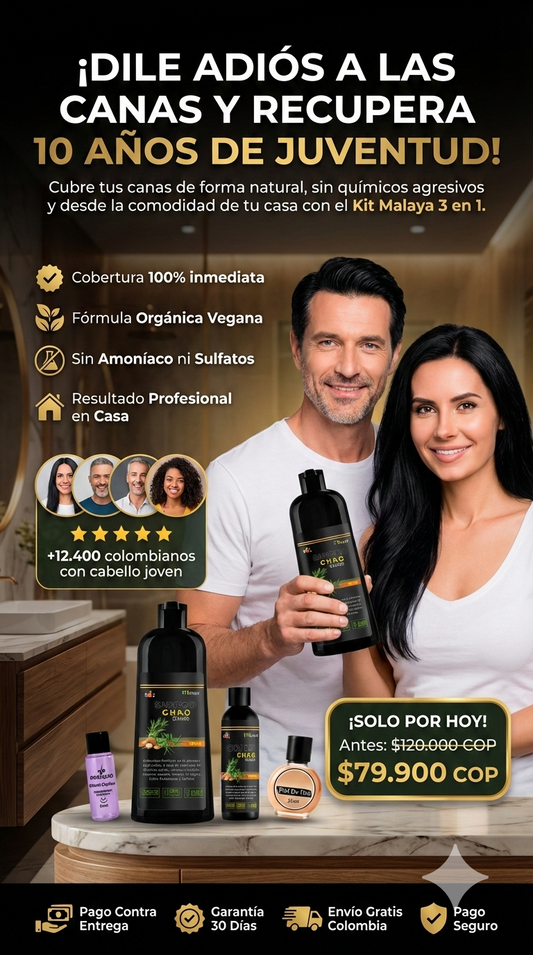 CHAO CANAS+AMPOLLA+PIEL DE ORO